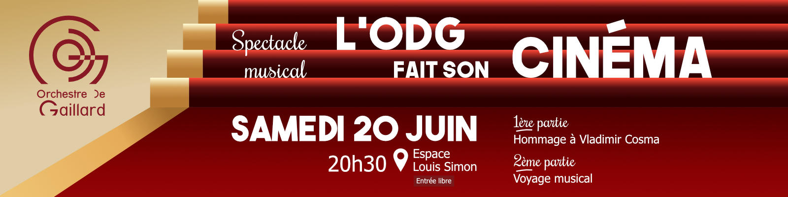 L'Orchestre de Gaillard en concert